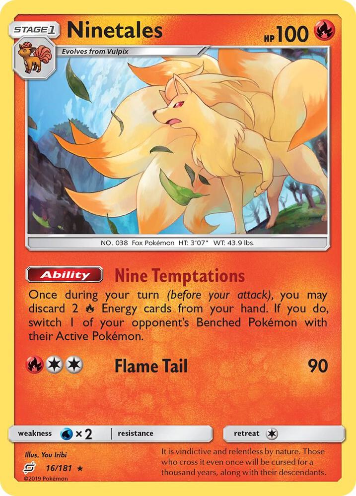TEU 16/181 Ninetales R