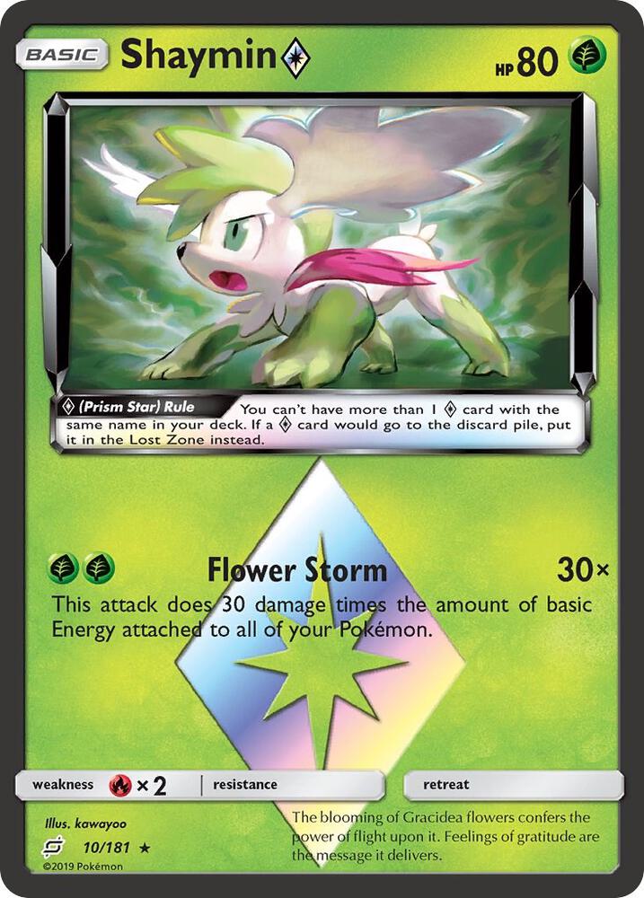 TEU 10/181 Shaymin Prism Star RP