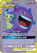 TEU 164/181 Gengar & Mimikyu GX SR