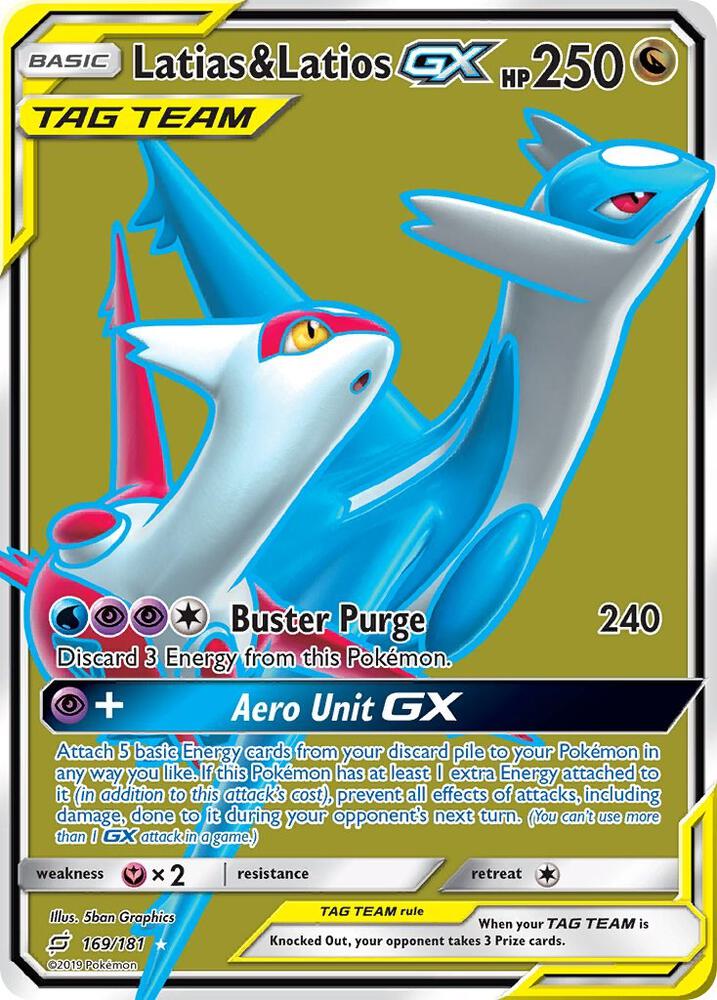 TEU 169/181 Latias & Latios GX SR