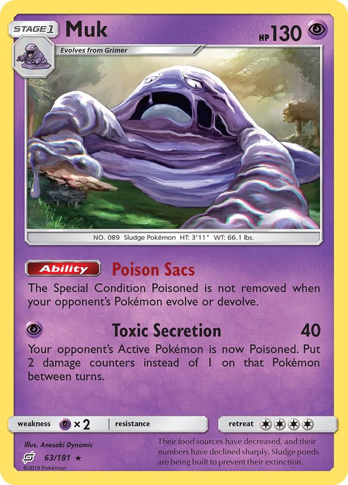 [Reverse Holo] TEU 63/181 Muk R