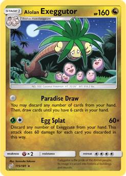 [Reverse Holo] TEU 115/181 Alolan Exeggutor R