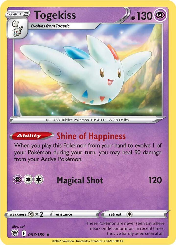 [Reverse Holo] ASR 057/189 Togekiss RH