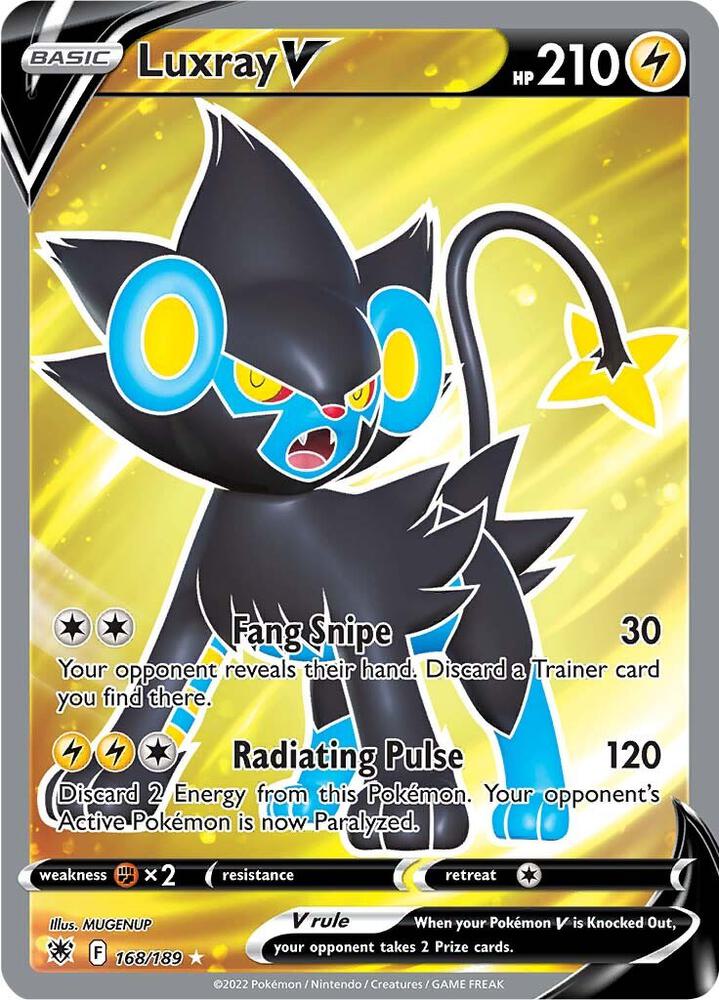 ASR 168/189 Luxray V SR
