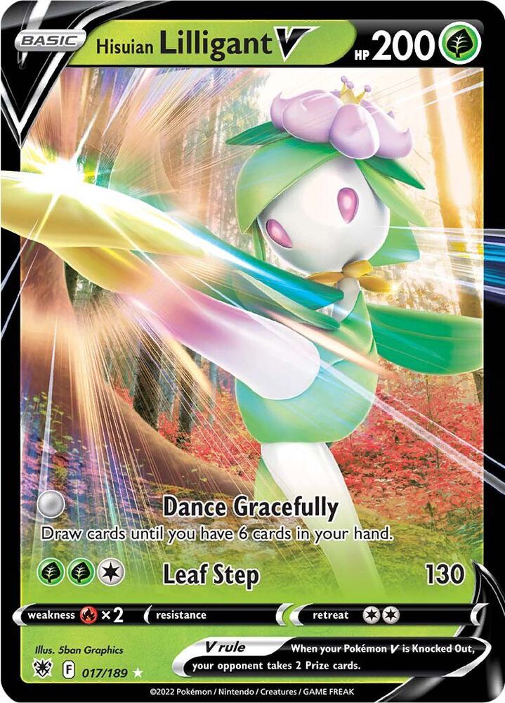 ASR 017/189 Hisuian Lilligant V SR