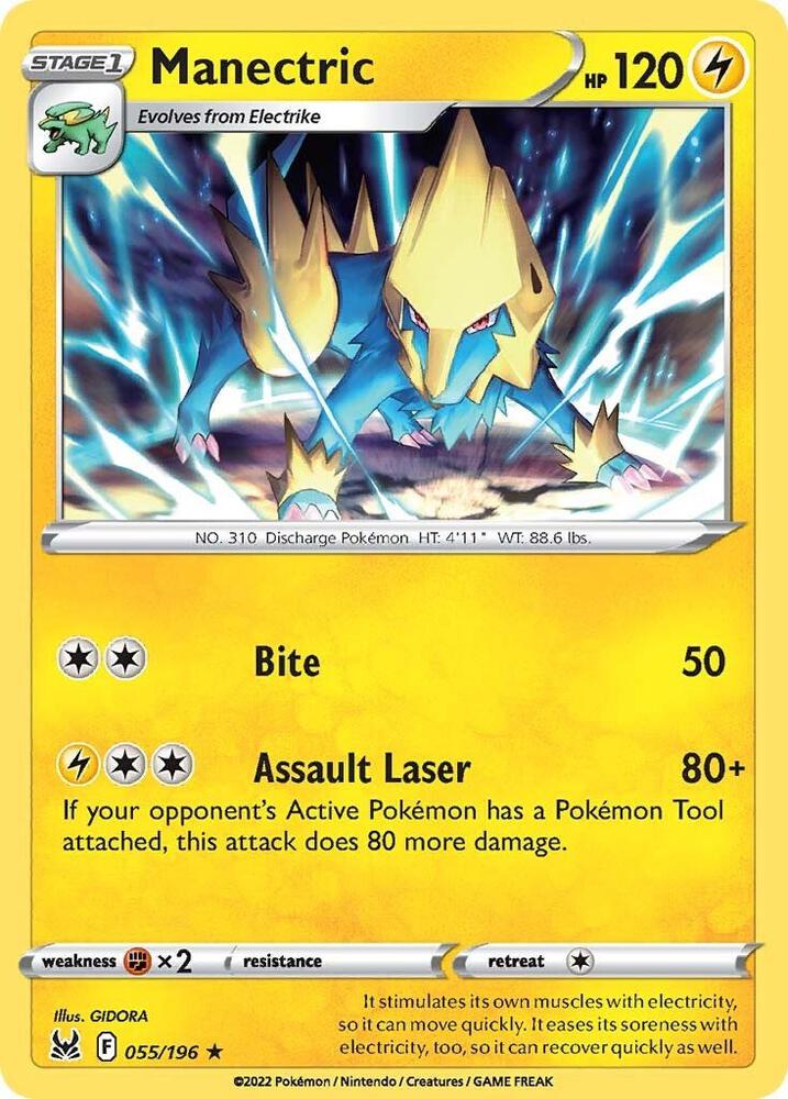 LOR 055/196 Manectric R