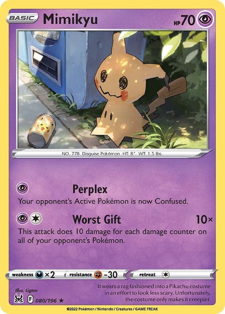 LOR 080/196 Mimikyu R