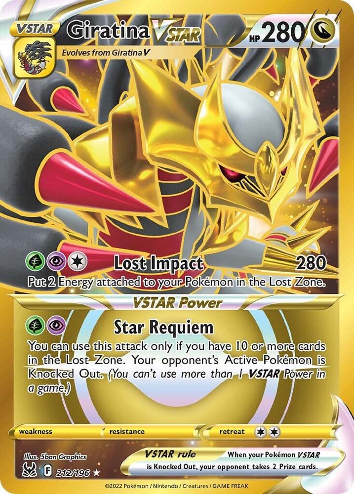 LOR 212/196 Giratina VSTAR SR