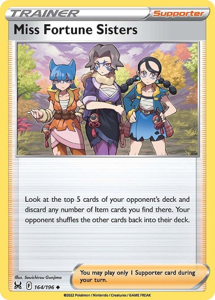 [Reverse Holo] LOR 164/196 Miss Fortune Sisters U