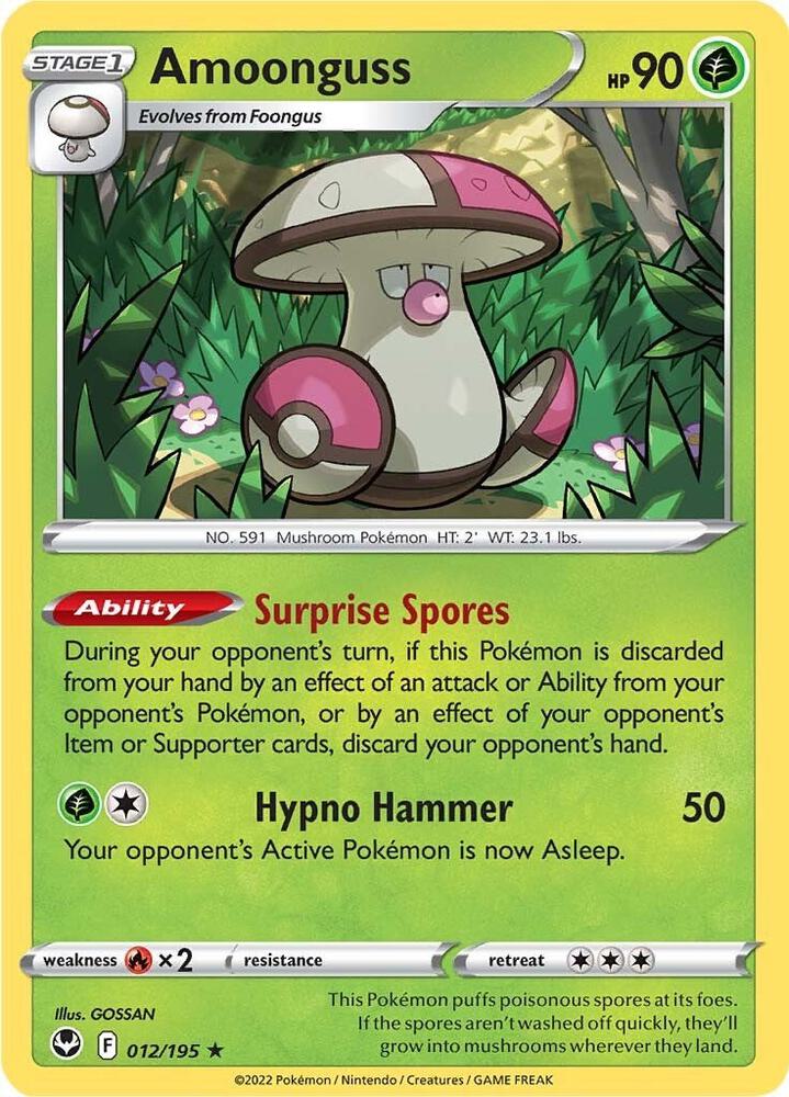 [Reverse Holo] SIT 012/195 Amoonguss R