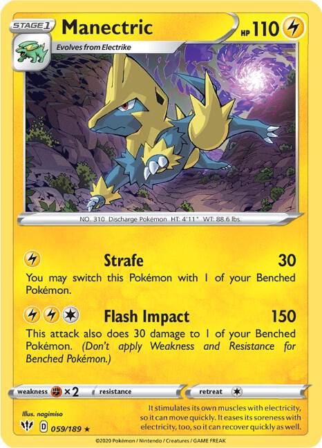 DAA 059/189 Manectric R