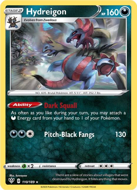 [Reverse Holo] DAA 110/189 Hydreigon R