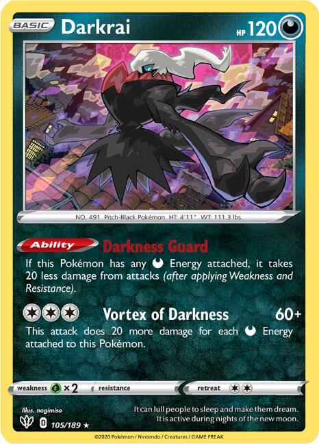 [Reverse Holo] DAA 105/189 Darkrai RH