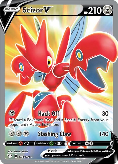 DAA 183/189 Scizor V SR
