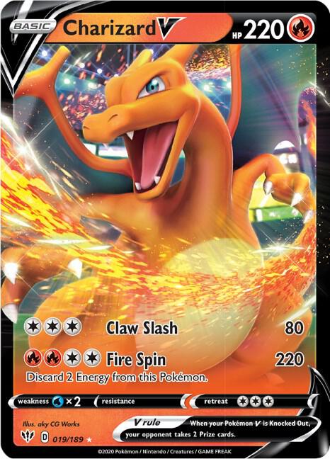 DAA 019/189 Charizard V SR