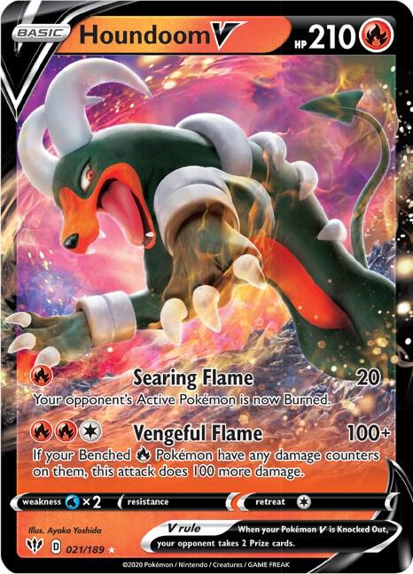 DAA 021/189 Houndoom V SR