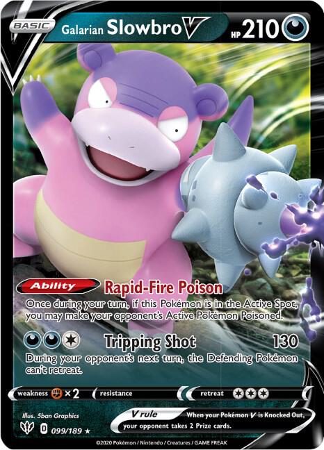 DAA 099/189 Galarian Slowbro V SR