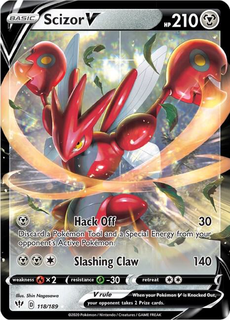 DAA 118/189 Scizor V SR
