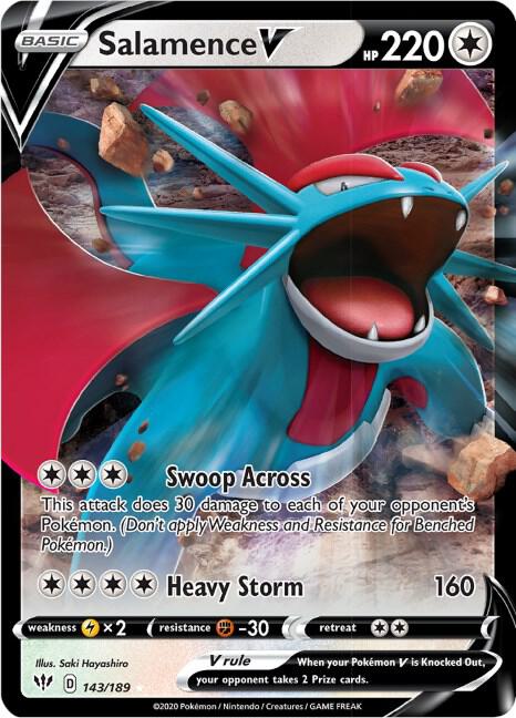 DAA 143/189 Salamence V SR