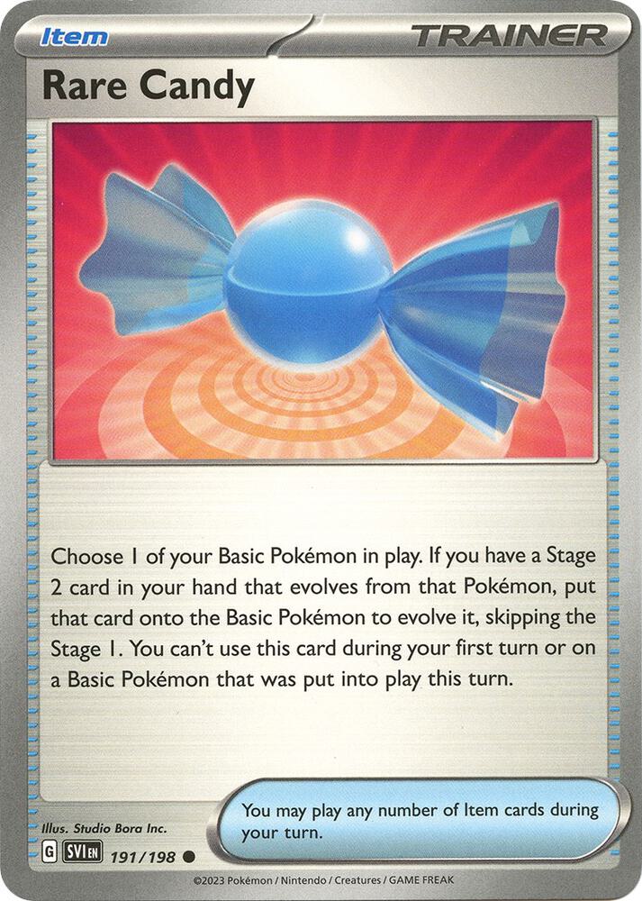 SV1 191/198 Rare Candy C
