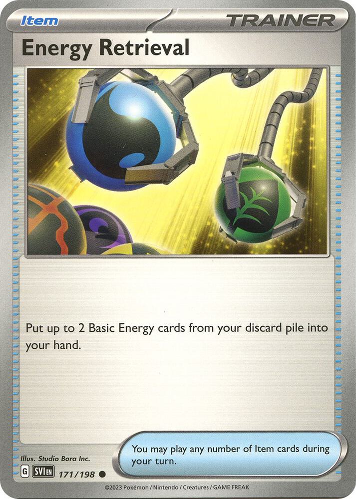 [Reverse Holo] SV1 171/198 Energy Retrieval C