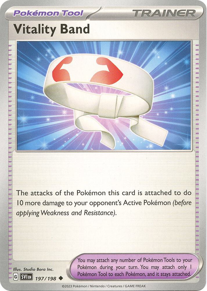 [Reverse Holo] SV1 197/198 Vitality Band U