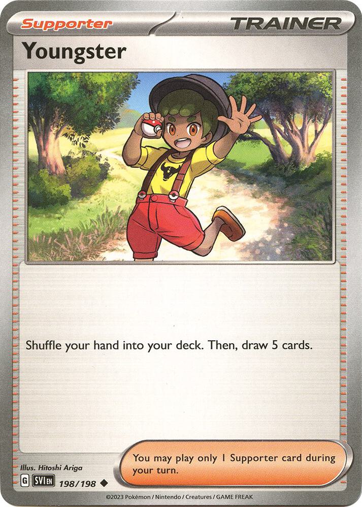 [Reverse Holo] SV1 198/198 Youngster U