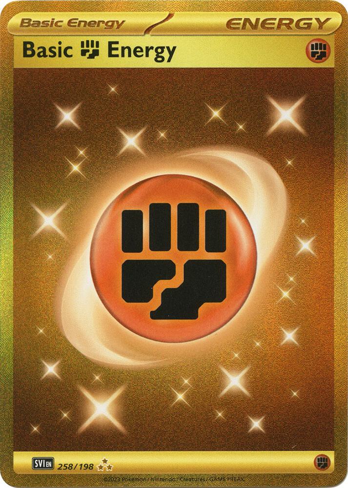 SV1 258/198 Basic Fighting Energy UR