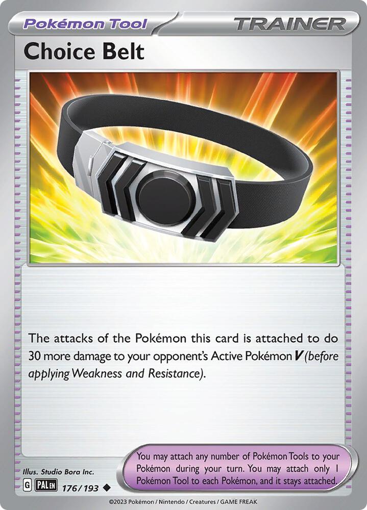 PAL 176/193 Choice Belt U