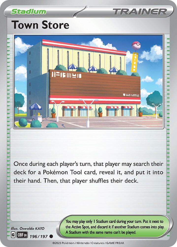 [Reverse Holo] OBF 196/197 Town Store C