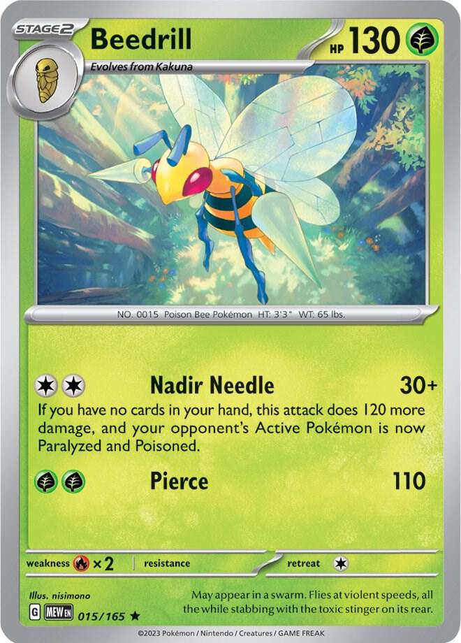 MEW 015/165 Beedrill R