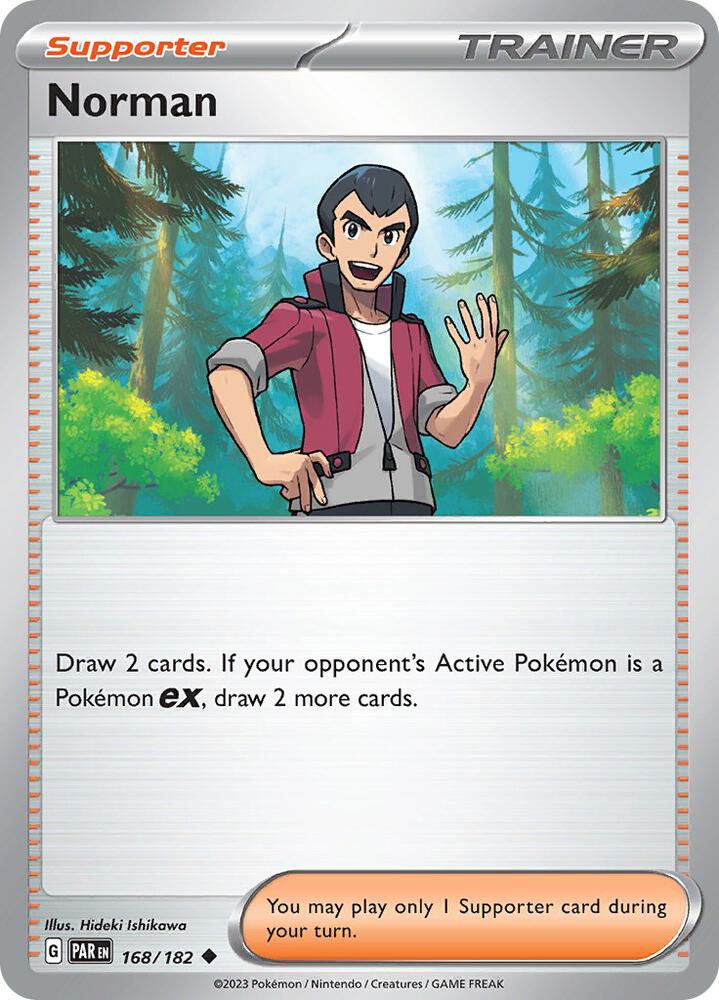 [Reverse Holo] PAR 168/182 Norman U