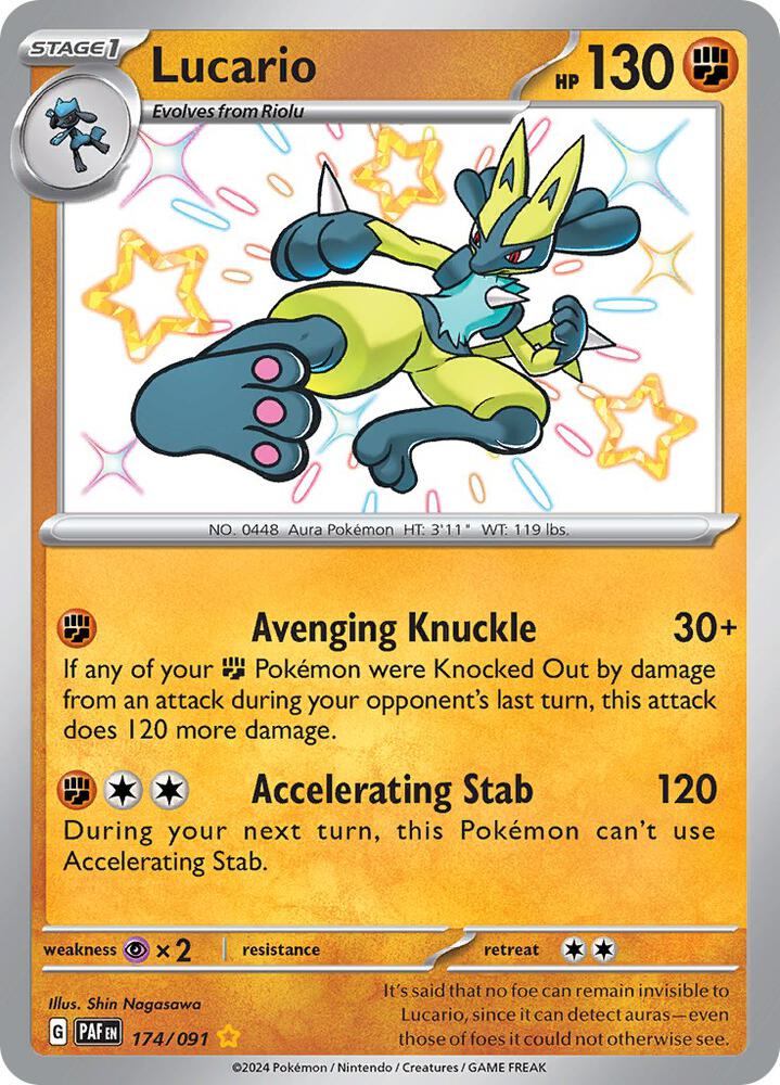 PAF 174/091 Lucario S