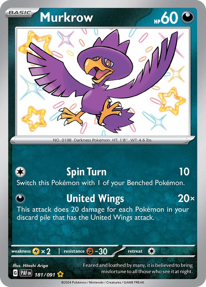 PAF 181/091 Murkrow S