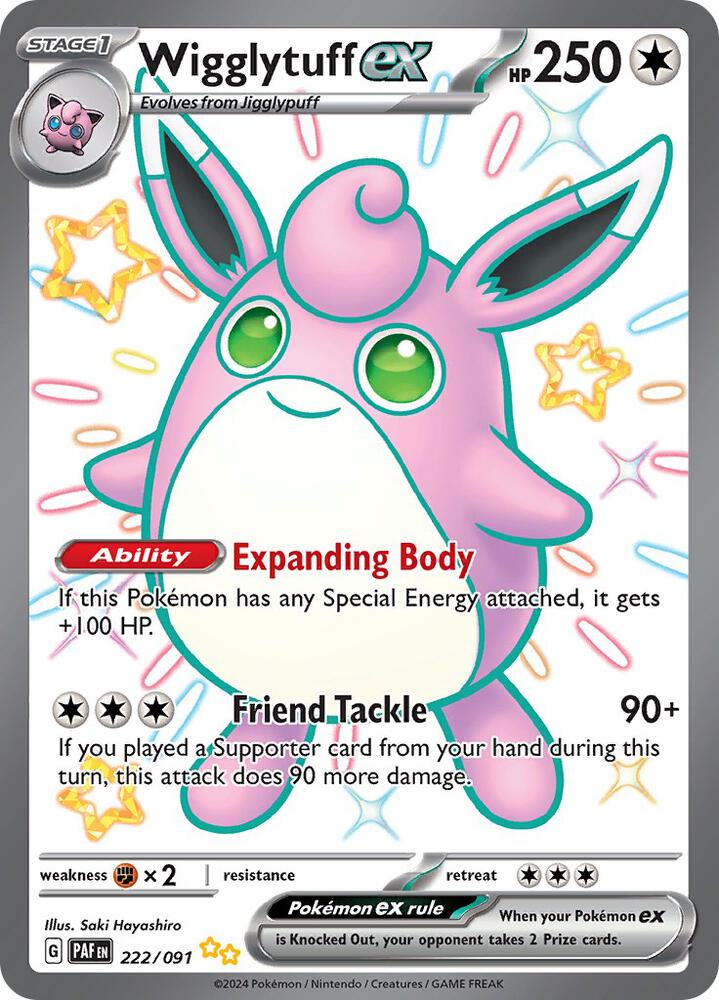 PAF 222/091 Wigglytuff ex SUR
