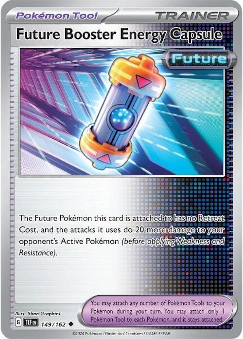 [Reverse Holo] TEF 149/162 Future Booster Energy Capsule U