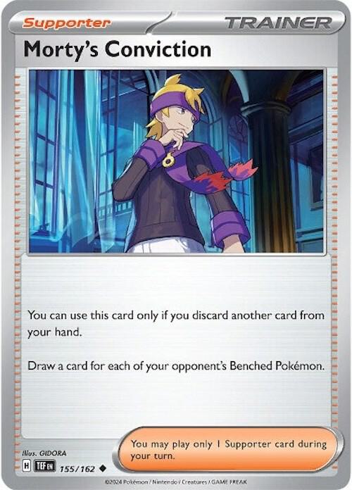 [Reverse Holo] TEF 155/162 Morty's Conviction U