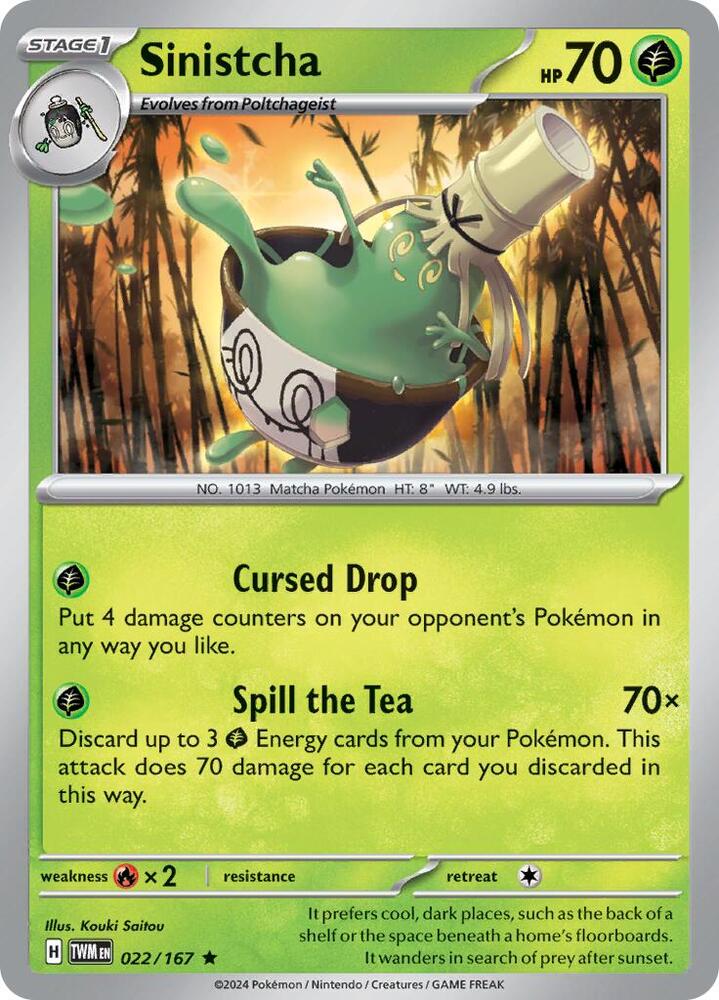 TWM 022/167 Sinistcha R