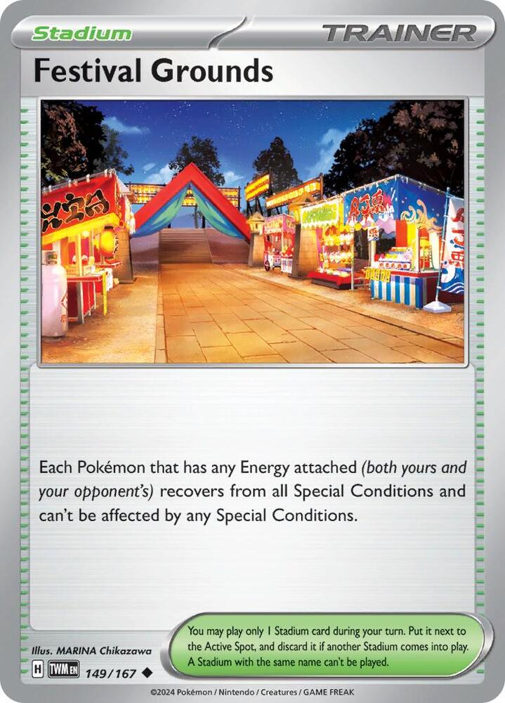 TWM 149/167 Festival Grounds U