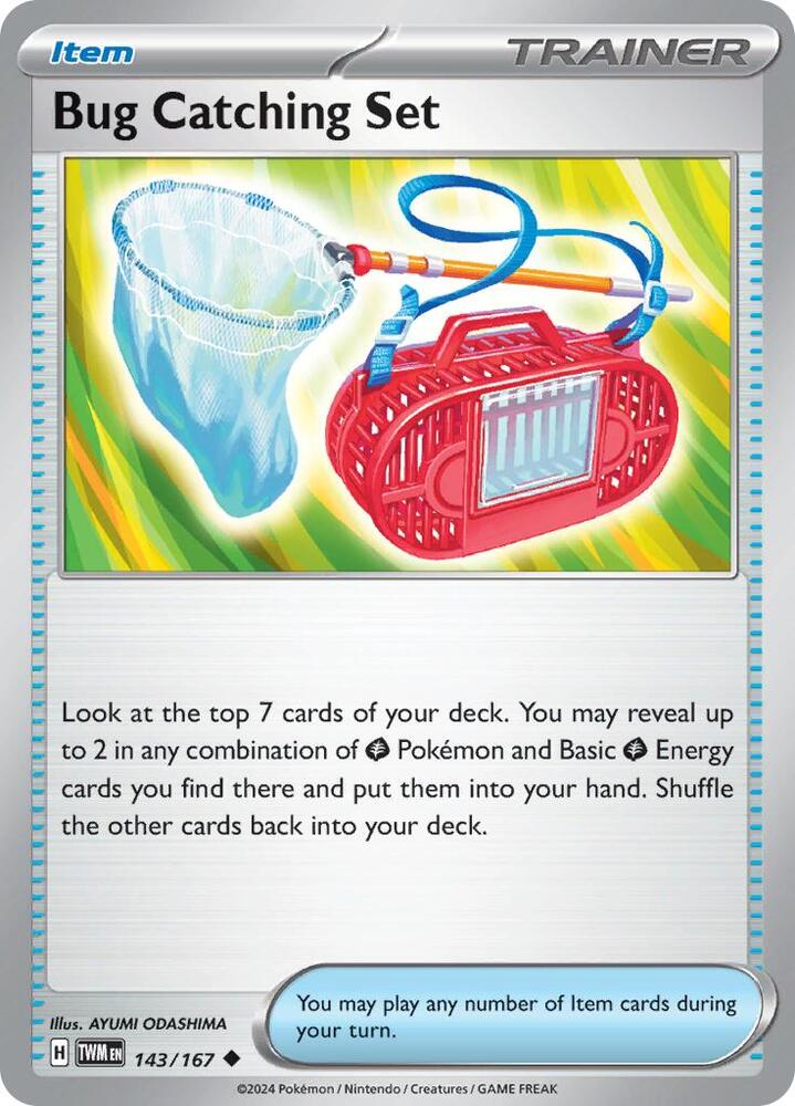 [Reverse Holo] TWM 143/167 Bug Catching Set U