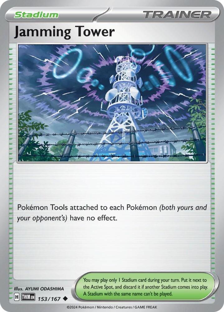 [Reverse Holo] TWM 153/167 Jamming Tower U