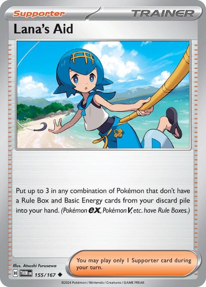 [Reverse Holo] TWM 155/167 Lana's Aid U