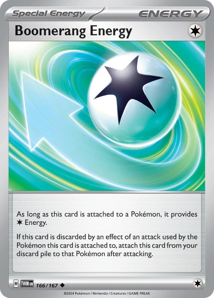 [Reverse Holo] TWM 166/167 Boomerang Energy U