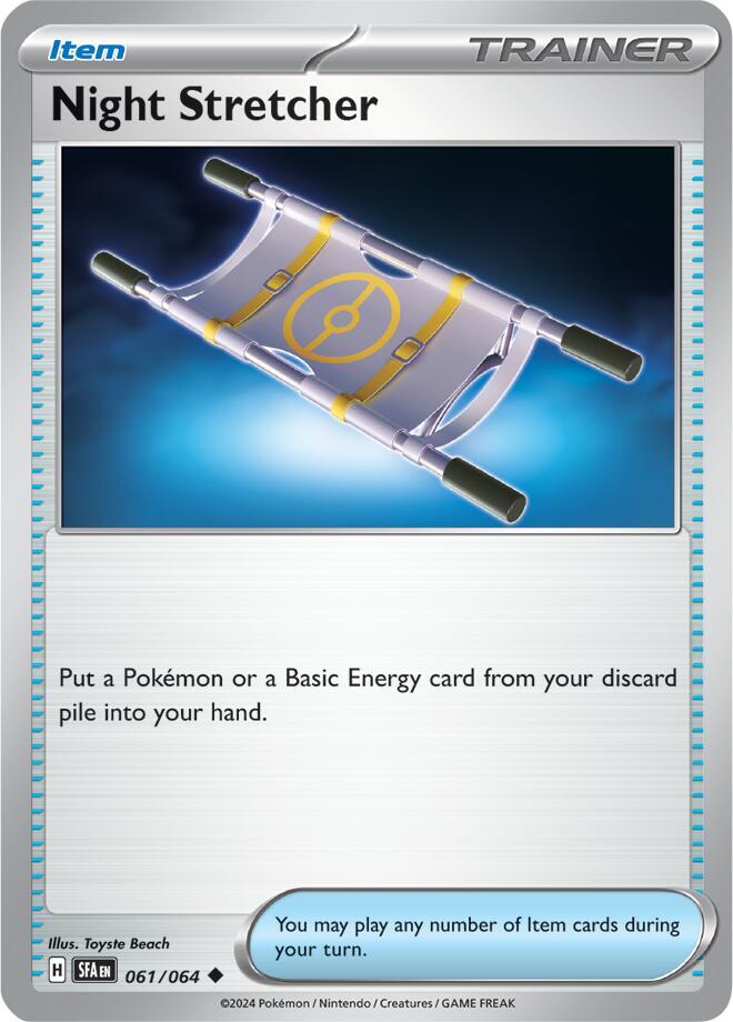 [Reverse Holo] SFA 061/064 Night Stretcher U