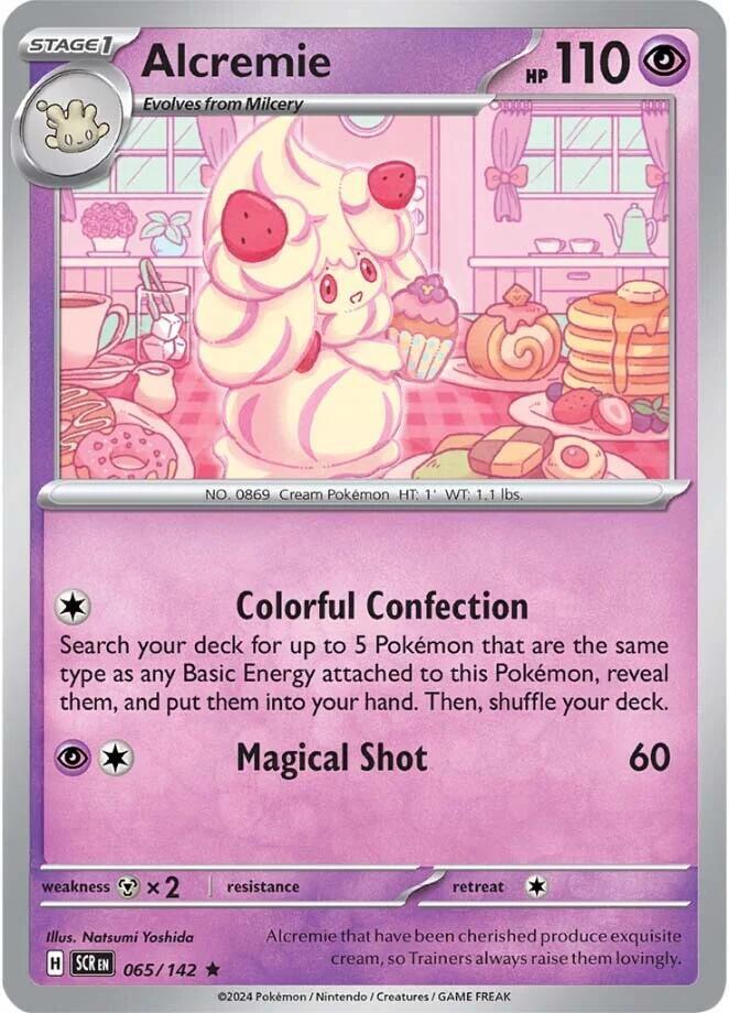 [Reverse Holo] SCR 065/142 Alcremie R