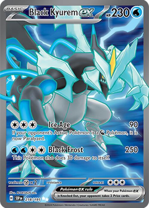 SSP 218/191 Black Kyurem ex SR