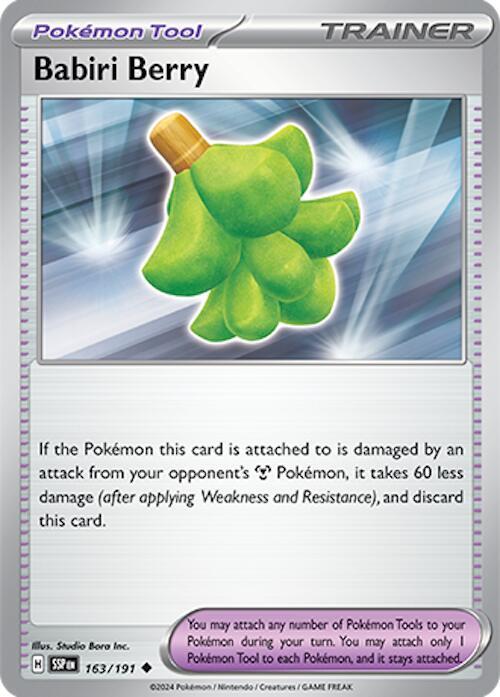 SSP 163/191 Babiri Berry U