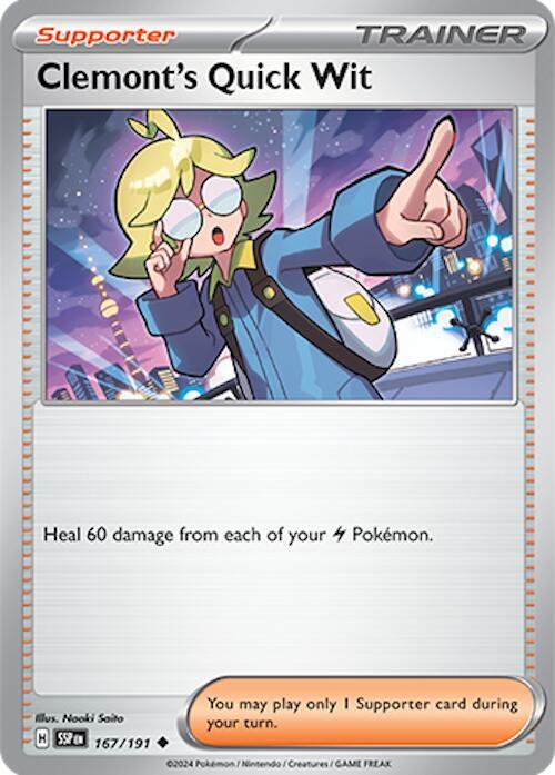 SSP 167/191 Clemont's Quick Wit U
