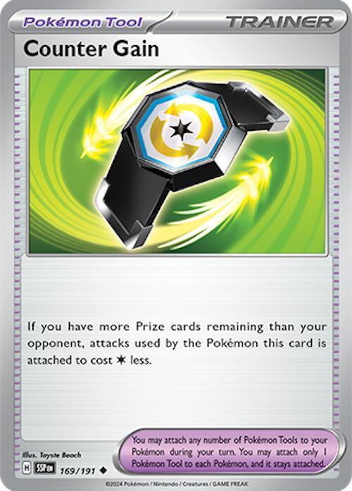 SSP 169/191 Counter Gain U