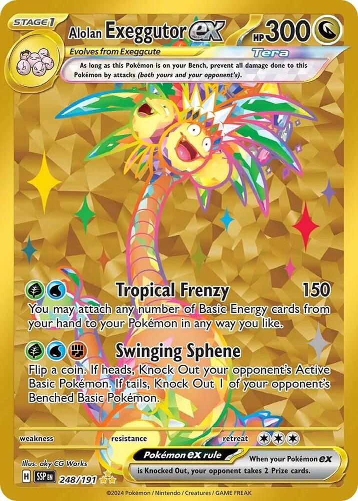 SSP 248/191 Alolan Exeggutor ex UR